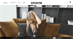 Desktop Screenshot of eponymcreation.com